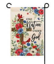 One Nation Under God Garden Flag
