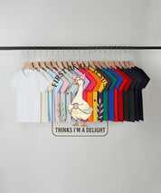 First Of All , Jesus Thinks I'm A Delight Double Sided Kids Cotton Christian T-shirt