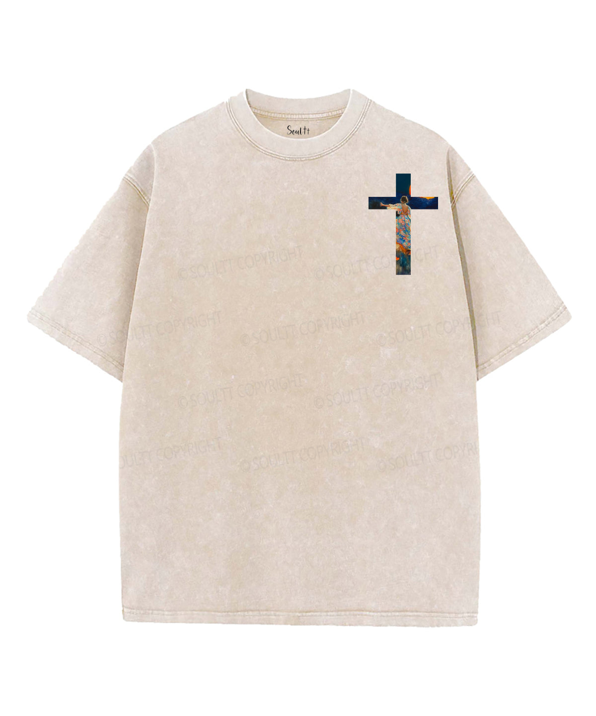 She Is Clothed With Strength And Dignity Double Sided Unisex Washed Ch ...