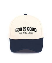 God Is Good All The Time Embroidered Christian Trucker Hat