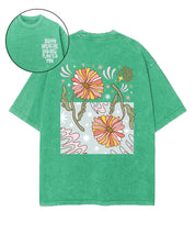 Bloom Where The Lord Has Plant You Washed Christian T-shirt