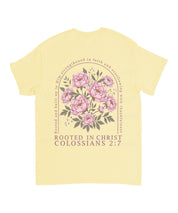 Rooted In Christ Double Sided Unisex Cotton Christian T-Shirt