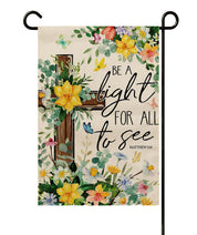 Light of the World Christian Garden Flag
