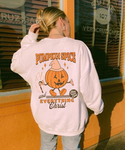 Pumpkin Spice Double Sided Christian Sweatshirt