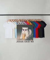 Kids I Could Be Meaner But Jesus Said No Double Sided Cotton Christian T-shirt