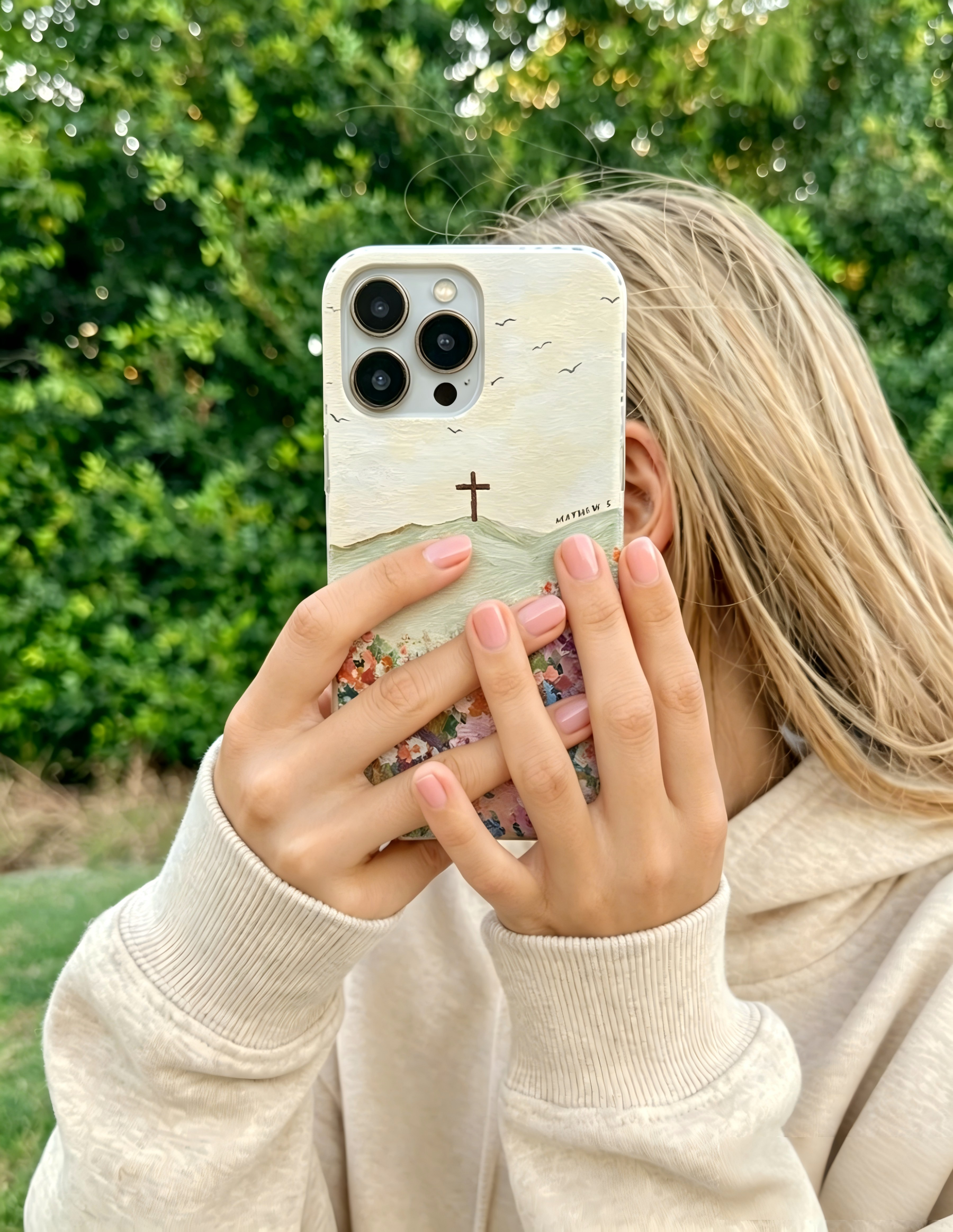 Wildflowers In The Mountains phone case