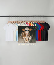 I Could Be Meaner But Jesus Said No Double Sided Kids Cotton Christian T-shirt