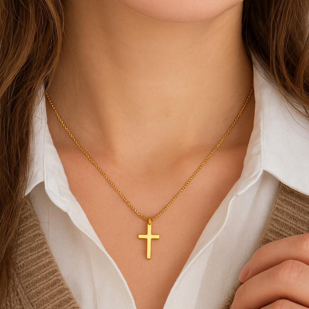 Collar Cross Necklace