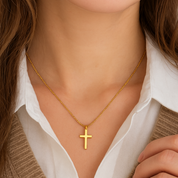 Collar Cross Necklace