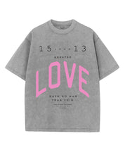 Greater Love Washed Christian T-shirt