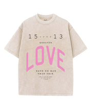 Greater Love Washed Christian T-shirt