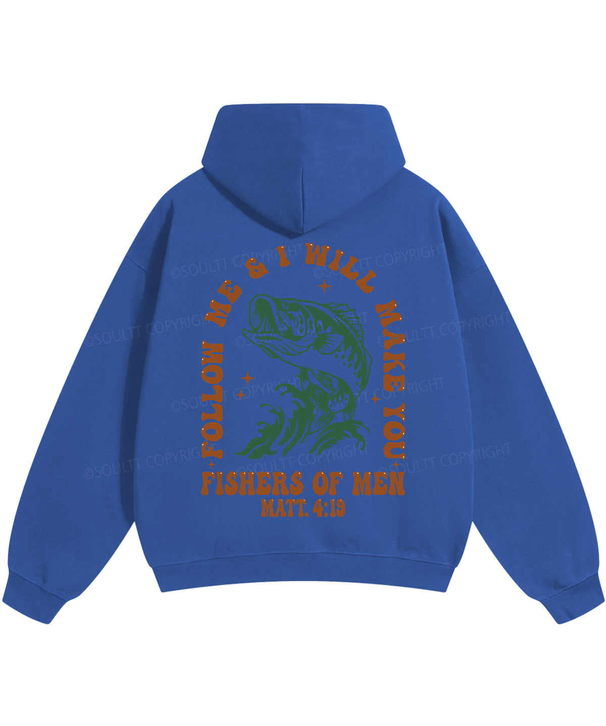 Follow Me Double Sided Christian Hoodie