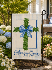 Amazing Grace Christian Garden Flag