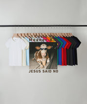I Could Be Meaner But Jesus Said No Double Sided Kids Cotton Christian T-shirt