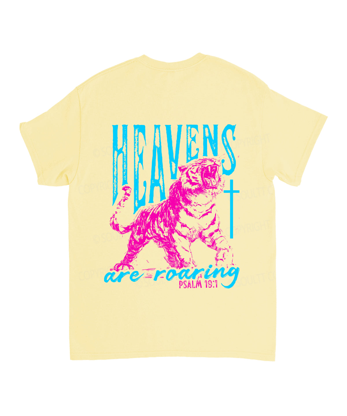 Heaven Double Sided Unisex Cotton Christian T-Shirt