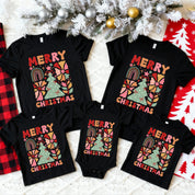 Merry Christmas Family Matching T-Shirts