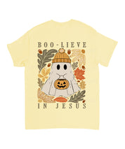 Boolieve In Jesus Double Sided Unisex Cotton Christian T-Shirt