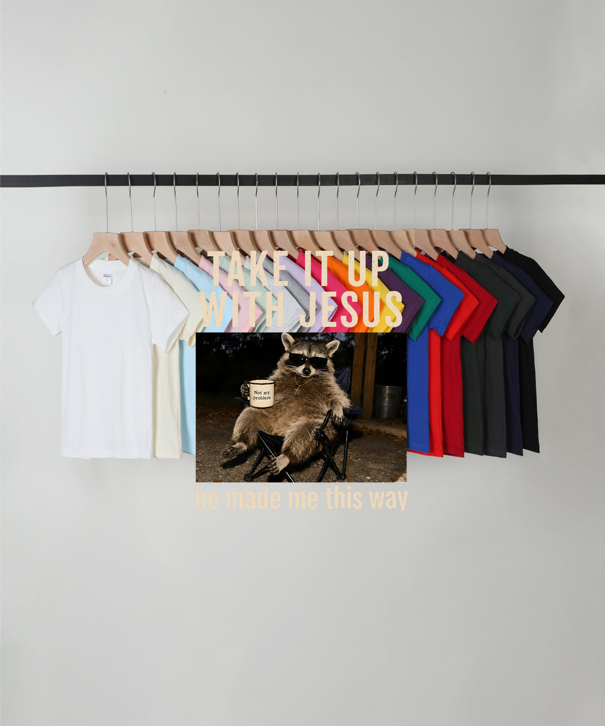 Kids Take It Up With Jesus Double Sided Cotton Christian T-shirt