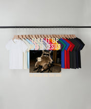 Kids Take It Up With Jesus Double Sided Cotton Christian T-shirt