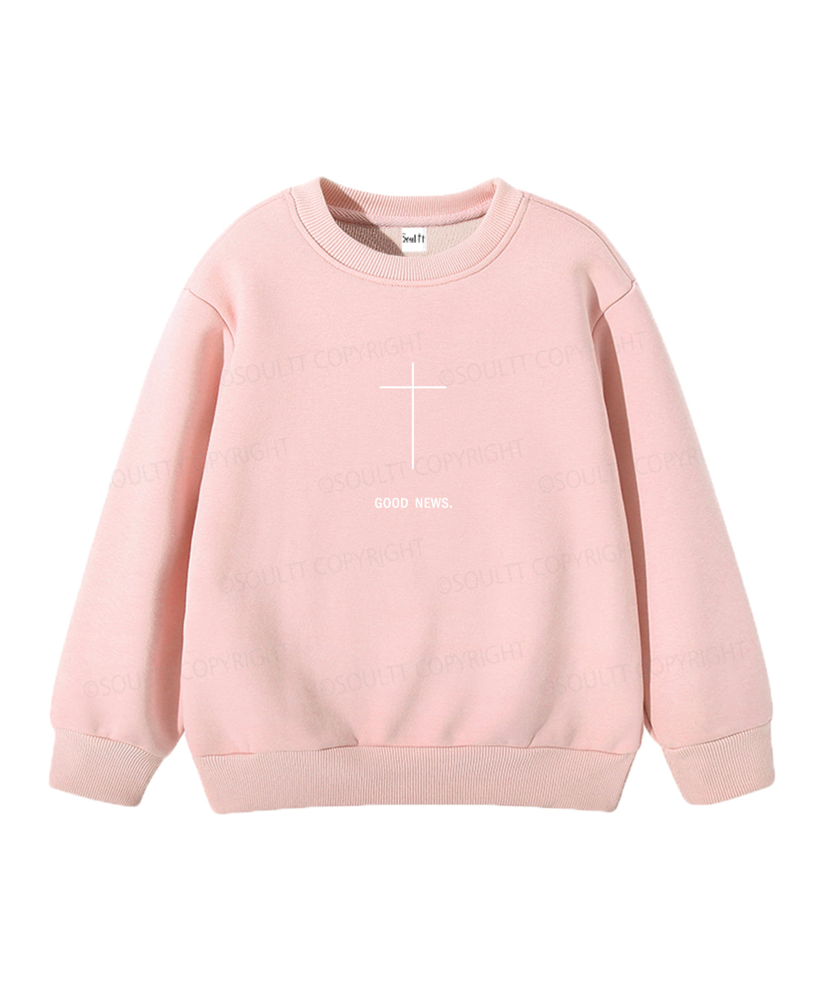 Kids Good News Christian Sweatshirt